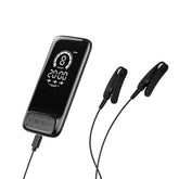 Rechargeable CES Ear-Clip Sleep Aid Device for Relaxation, Portable Micro-Current Sleep Support with Timer and 9 Intensity Levels