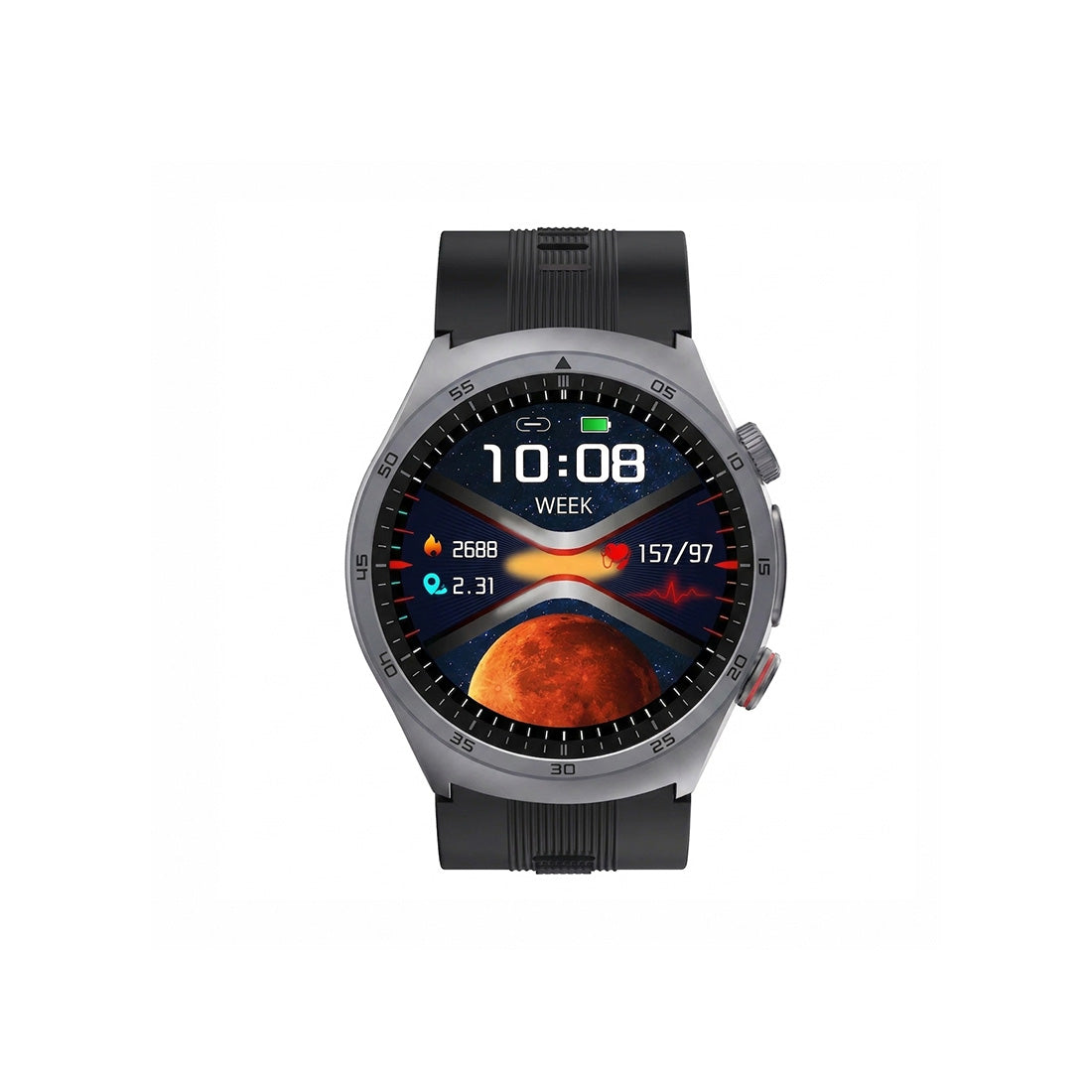 Smart Health Watch with Air Pump Blood Pressure Measurement, ECG, Heart Rate, Sleep Tracking and Bluetooth Call