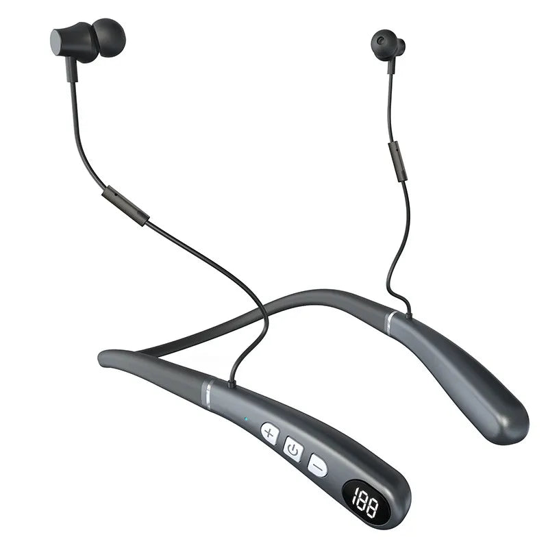 App Smart Fitting Neckband Hearing Aids with Multi-Channel Noise Reduction