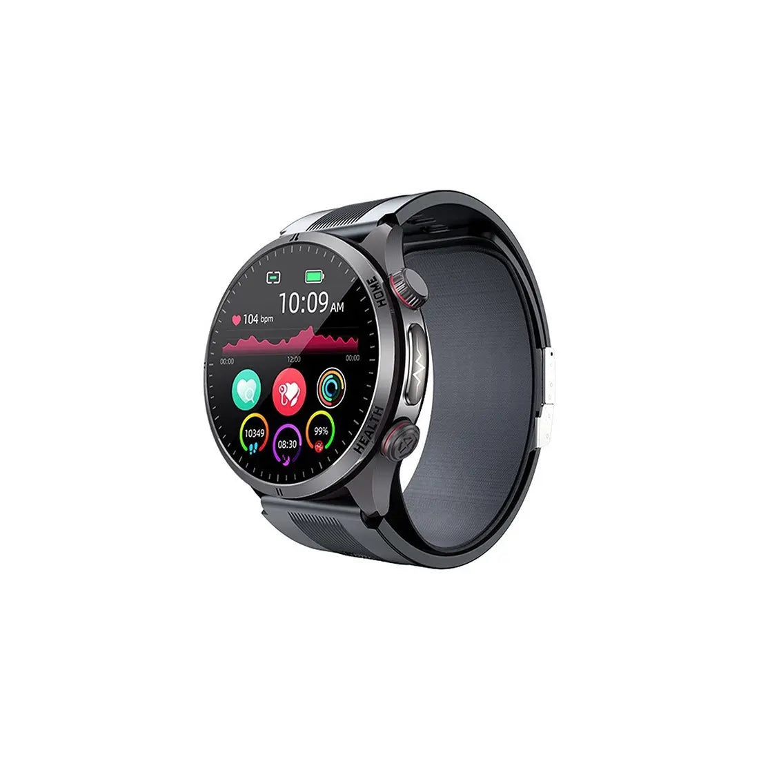 Smart Health Watch with Air Pump Blood Pressure Measurement, ECG, Heart Rate, Sleep Tracking and Bluetooth Call