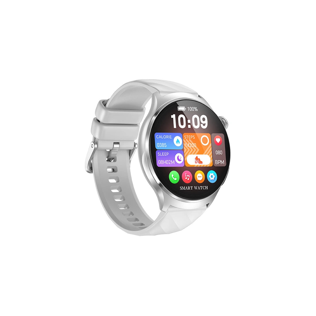 Smart Watch with ECG PPG Health Monitoring, AMOLED Screen, Bluetooth Call, NFC Payment and Sleep Tracking
